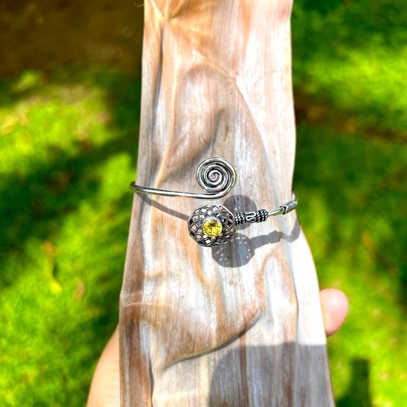 Citrine silver set Boho - Bohemian - Picture 4 of 12